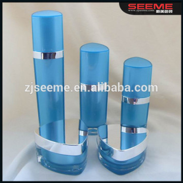 Acrylic lotion bottle cosmetic plastic lotion pump bottles wholesale 50ml