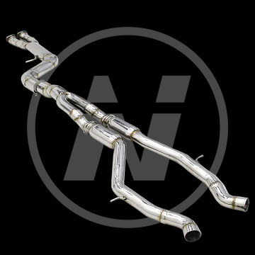 MID-rör för BMW M3/M4 F80 F82 F83 S55 3.0T 2014-2019 Högpresterande avgaser Downpipe avgasrör