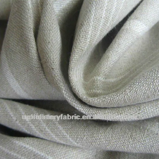 Mixed Linen & Cotton Sofa Fabric NN8032