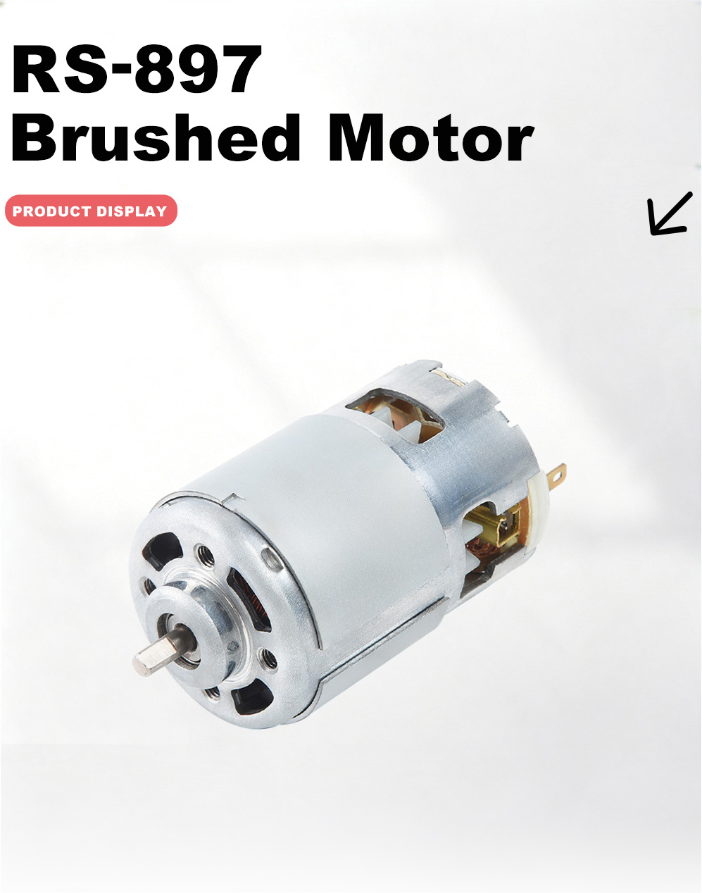 897 Brushed DC Motor-2x