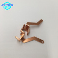 Custom gold plated copper electrical contact spring