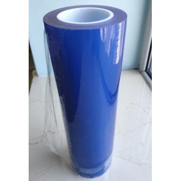 Material de embalagem azul de folha de PVC transparente flexível rolo