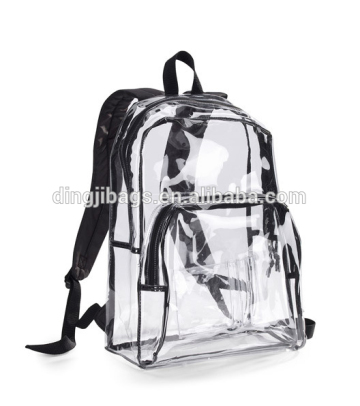 Unique Transparent PVC School Kids Clear Backpacks