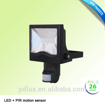 PDLUX LED floodlight with PIR motion sensor Led