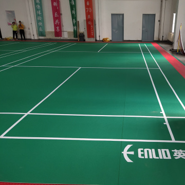 Enlio Portable badminton court floor mat