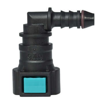 Conductive Quick Connector 9.49 (3/8) - ID6 90° SAE