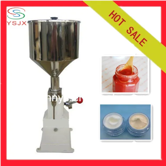 Small Manual Tube Cream/Paste Lotion Filling Machine