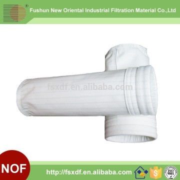 Oil-repellent/waterproof/anti-static nonwoven dust filter bag