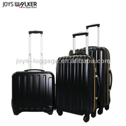 ABS/PC Black Regal Luggage Set