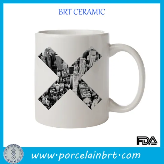 High quality white commercial grade mug
