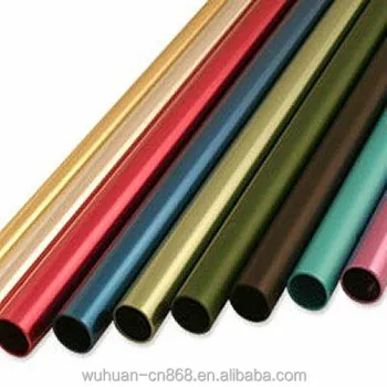 Price of Colorful Anodized Round Aluminum Pipes