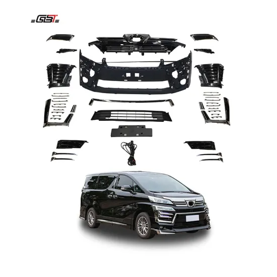 GBT Brand Vellfire Bumper Upgrade Accessories for 2010-2014 - Auto Parts