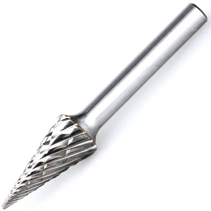 M-Type Carbide Rotary Files for Cast Iron Cutting - 6mm & 6.35mm Shank Diameter Carbide Burrs for Dremel
