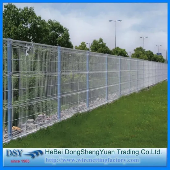 High quality curved welded wire mesh fence (30 years factory)