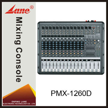 Lane PMX-1260D professional 12 channel digital audio mixer