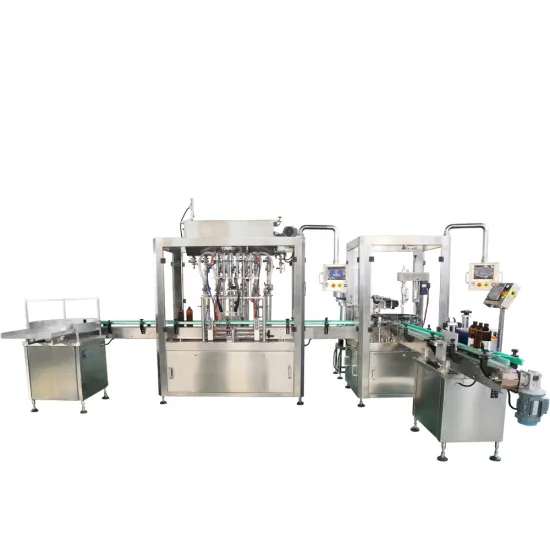 High Speed Automatic Essential Oil and Cosmetic Bottle Filling, Capping, and Packing Machine