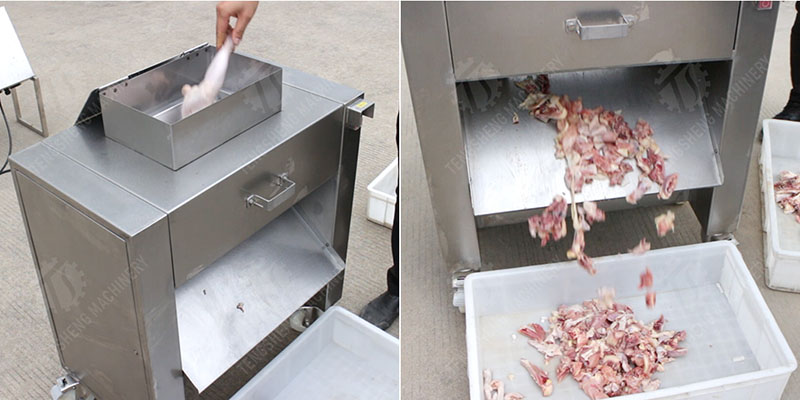 chicken cutting machine