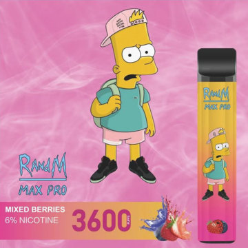 Alibaba Electronic Cigarette Disposable Vape RANDM MAX PRO