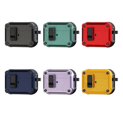 High Quality Carbon Fiber Earphone Case for AirPods Pro 2 (2nd Generation)