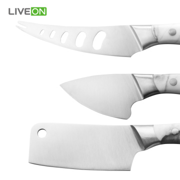 3 pcs Cheese Knife Set With ABS Handle