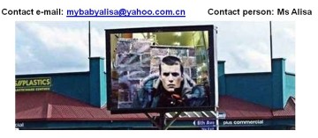 Ph20mm outdoor Perimeter full color LED display