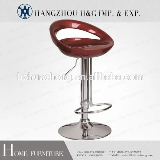 Retro Plastic Casino Bar Stool/Plastic Bar Stool Fruniture HC-K103