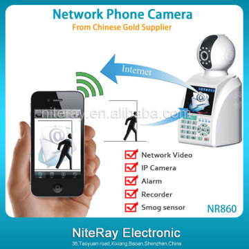 Home Security IP Camera with Alarm System