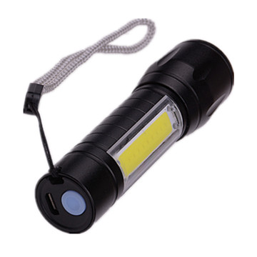 USB Rechargeable COB Pocket Telescope Light