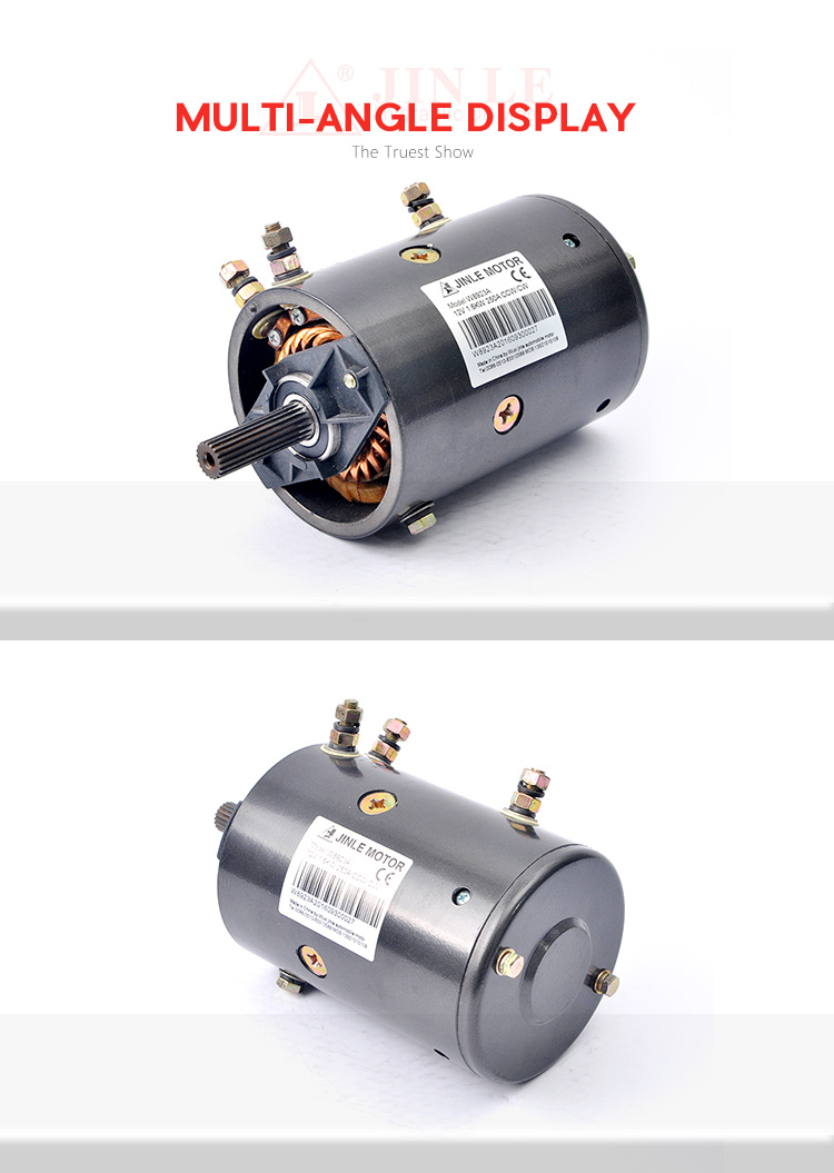 Motor DC por atacado chinês para unidade de potência 12V 1400W W8923