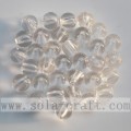 Mélanger les perles d&#39;espacement de rideau acrylique transparent rond de couleur