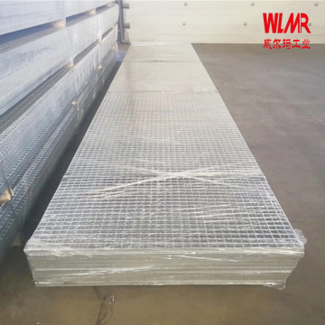 Горячеоцинкованная плоская прессованная сварная решетка из стали