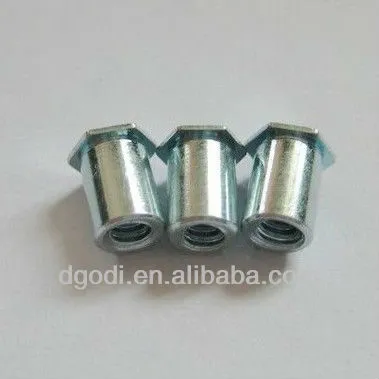 thin hex head threaded pem nut inserter