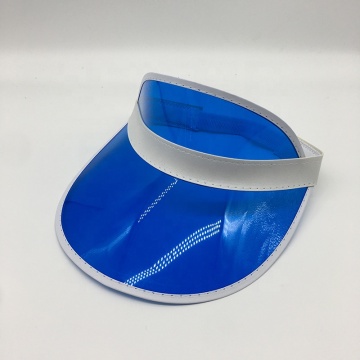 Summer Sun Hats with Transparent Visor and Custom Print for Promotional Use