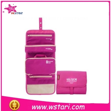 300D+210D polyester male travel cosmetic bag