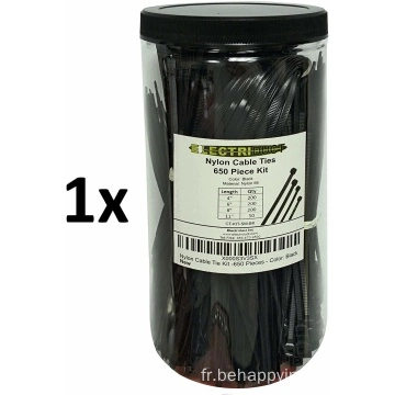 Attache-câble en nylon auto-verrouillable, fermeture à glissière en  plastique noir et blanc Serre-câbles de couleur serre-câbles 66 résistants  aux UV - Chine Serre-câbles en acier inoxydable, serre-câbles en nylon