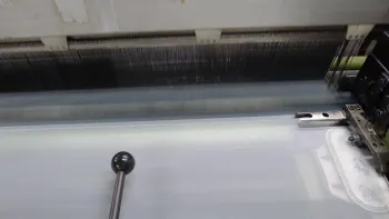 White color polyester fabric