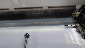 White color polyester fabric
