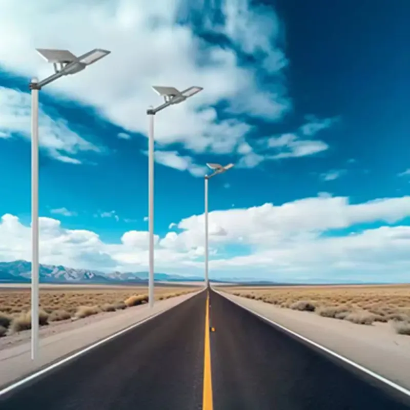 200W LED Street Light with Solar Power and Radar for Outdoor Use