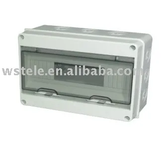 HT 15Ways Surface type plastic distribution box IP40
