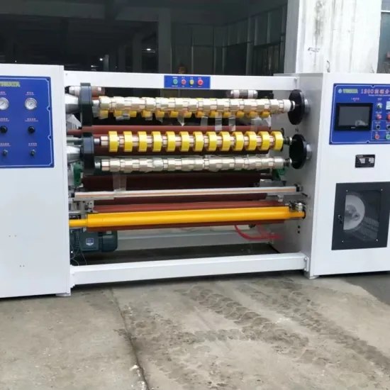 Second Hand Big Roll Slitter Rewinder Machine for Self Adhesive Tape Making