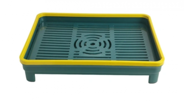 Multi Functional Plastic Drain Tea Tray