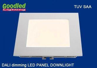 15W DALI Dimmable LED Flat Panel Lights , 1000LM Natural Wh