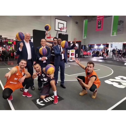 Ladrilho de PP portátil para quadra de esportes de basquete