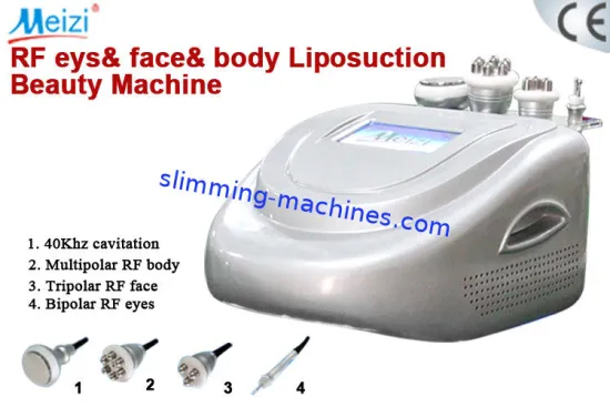 Rf / 35khz Cavitation / Vacuum Slimming Beauty Equipment Vacuum Slimming Machine