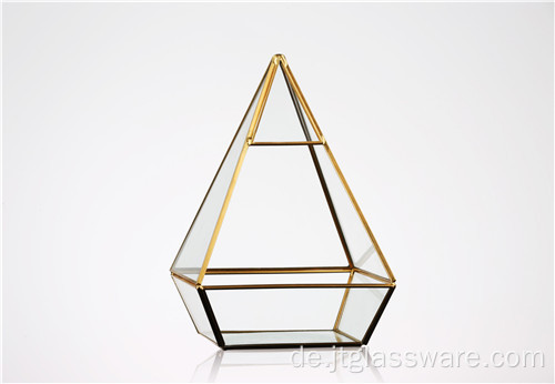 Super große Form hängendes Glas Pflanzen Terrarium Geometrisch