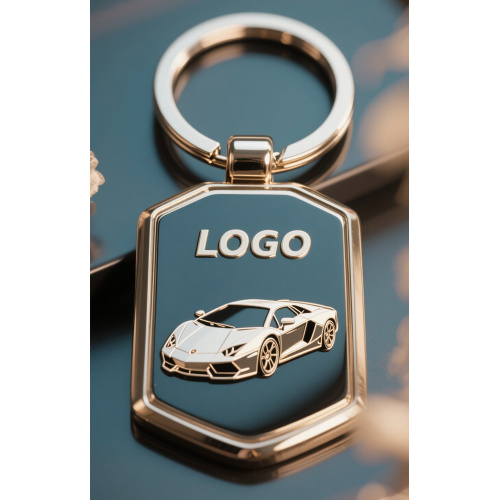 Custom Metal Keychain with Personalized Design