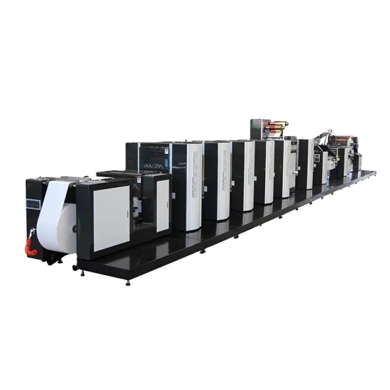 Customized Multi-function 450mm IML Intermittent Semi Rotary Label Printing Machine