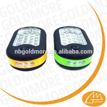 Goldmore 3 24+3LED work light with magnet use 3*AAA batteries