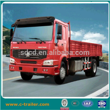 SINOTRUK heavy duty 371HP steyr 6x6 van cargo truck HOWO 4x2 cargo truck