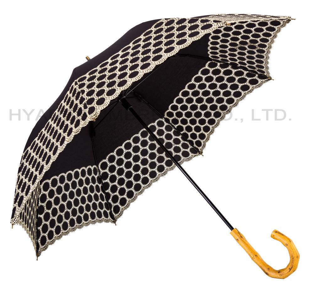 Parapluie Vintage Stick Brodé